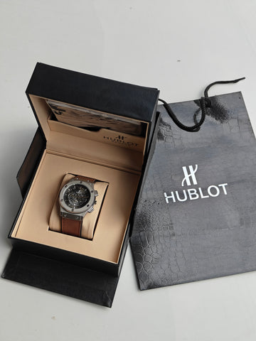 HB watch skeleton dial ( box separate charges)